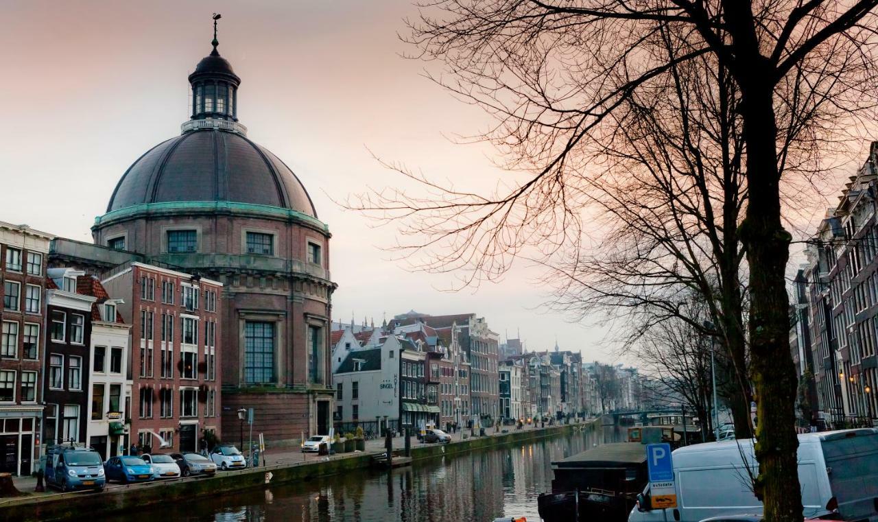 Classy Room 17Th C Canalhouse Amsterdam Exterior photo